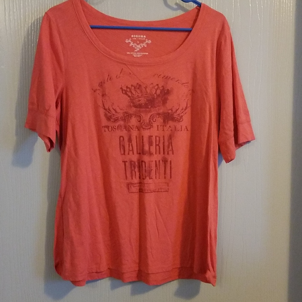 Sonoma brand ladies tee size Large